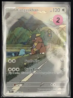 Kangaskhan 204/182 Illustration Rare Full Art Holo Destined Rivals Pokemon LP - Image 3