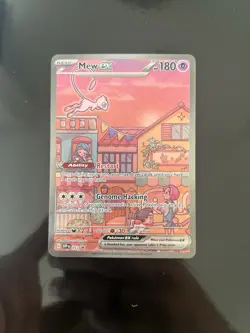 Pokemon TCG Mew EX SV Promo 53 Near Mint - Image 1