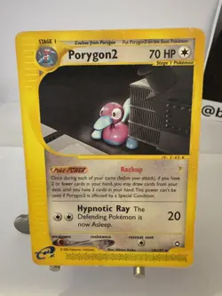 Porygon2 028/147 - Pokemon TCG - Aquapolis - Vintage Regular - Image 3