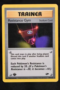 Resistance Gym 1st Edition 109/132 LP Gym Challenge Regular Rare Pokemon TCG - Image 1