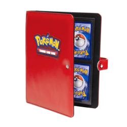 Pro Binder Pokemon Premium Snap 4 Pocket Red - Image 1