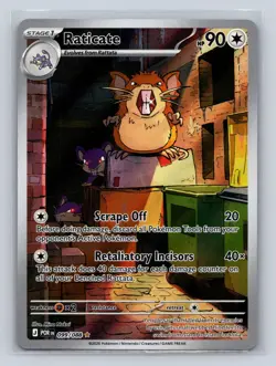 Raticate 099/088 Holo Illustration Rare Perfect Order Pokemon NM - Image 1