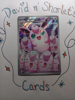 Wigglytuff 105/94 Phantasmal Flames Illustration Rare Pokemon TCG - Image 1