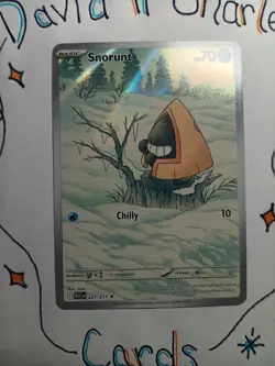 Pokemon TCG Snorunt Illustration Rare Ascended Heroes 227/217 NM/M - Image 1
