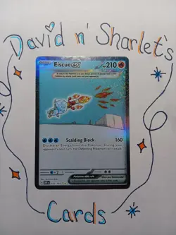 Pokemon TCG - Eiscue EX 222/197 Obsidian Flames Special Illustration Rare - Image 1