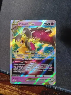 Pokemon TCG - Mawile VSTAR 071/195 Near Mint Holo VSTAR Rare Silver Tempest - Image 1