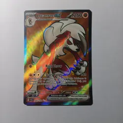 Pokemon TCG Lycanroc ex 241/193 SV02: Paldea Evolved Ultra Rare NM - Image 1