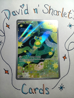 Budew - Pokemon - ME: Ascended Heroes - Illustration Rare - 221/217 - NM/M - Image 1