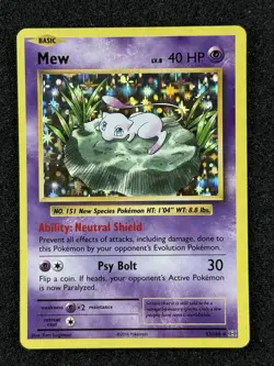 Mew 53/108 Evolutions Reverse Holo Pokemon TCG - Image 1