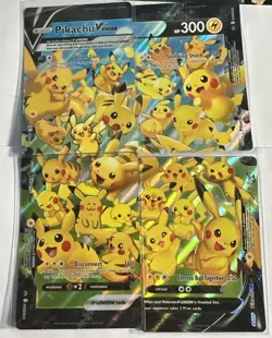 Pokemon TCG Pikachu V-Union Complete Set Of 4 - Image 1
