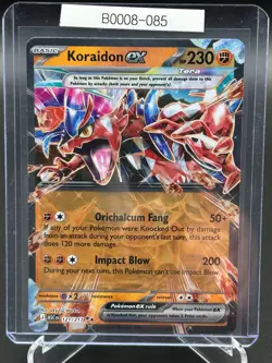 Pokemon TCG Koraidon ex 121/217 Ascended Heroes Holo B0008-085 - Image 1