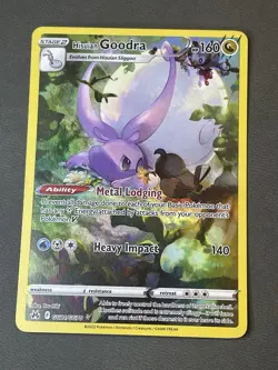 Hisuian Goodra GG21/GG70 Crown Zenith Galarian Gallery Full Art Pokemon TCG - Image 1