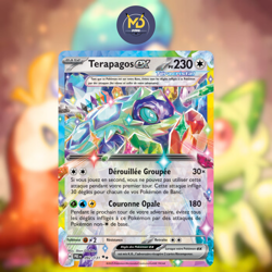 Carte Pokemon Francaise - Terapagos EX 092/131 - Evolutions Prismatiques - Image 1