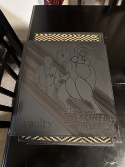 TheUnluckyCollector - Pokemon Destined Rivals Laser Engraved Vault X Binder - Image 2