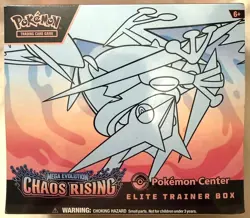 Pokemon Pokemon Center Chaos Rising Elite Trainer Box ETB **NEW & SEALED** - Image 1