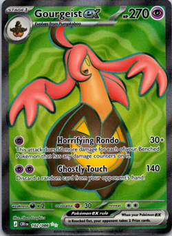 Pokemon TCG Gourgeist ex 102/086 Chaos Rising Ultra Rare NM. - Image 1