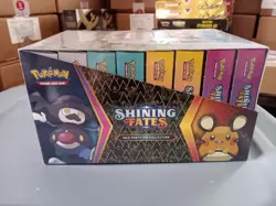 Pokemon Shining Fates Mad Party Pin Collection Sealed 8 Count Box - Image 4