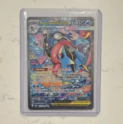 The Pokemon Company Mega Greninja EX 116/086 XY Secret Rare Full Art Holo 2016 - Image 1