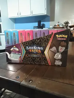 Pokemon Shining Fates Mad Party Pin Collection 8 Count Box 820650818684 - Image 5