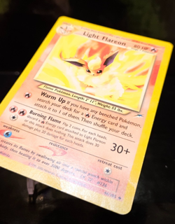 Light Flareon 46/105 Uncommon Unlimited Neo Destiny Pokemon 2037 - Image 2
