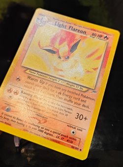 Light Flareon 46/105 Uncommon Unlimited Neo Destiny Pokemon 2037 - Image 3