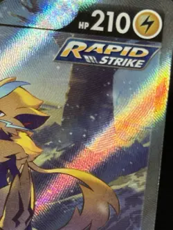 *Blue Ink Error* Pokemon Zeraora V 166/198 Chilling Reign - NM - Image 3