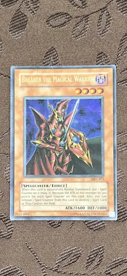 Breaker the Magical Warrior MFC-071 Yu-Gi-Oh! Magician's Force Unlimited - Image 3