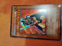 Yu-Gi-Oh! Obnoxious Celtic Guard CT1-EN006 Secret Rare Effect 1400/1200 - Image 2