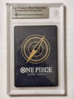 Monkey.D.Luffy EB02-061 Anime 25th Collection Secret Foil BGS 7 (only 7 in pop) - Image 2