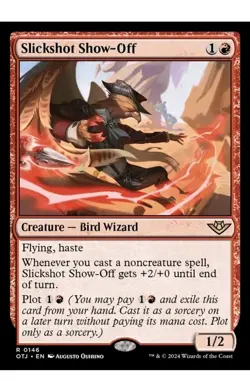 1x MTG Slickshot Show-Off - OTJ Rare! NM Mint! - Image 1