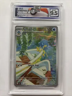 2025 Pokemon Simipour Illustration Rare #102 HGC 9.5 (sb3) - Image 1