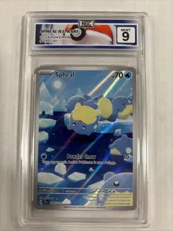 2024 Pokemon Spheal Illustration Rare #199 HGC 9 (sb2) - Image 1