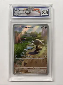 2025 Pokemon Paldean Wooper Illustration Rare #102 HGC 8.5 (sb3) - Image 1