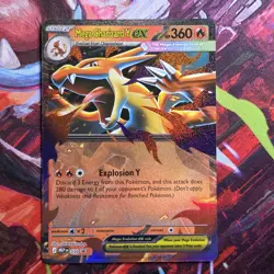 Pokemon TCG: Mega Charizard Y EX MEP 030 Black Star Promo - Image 1