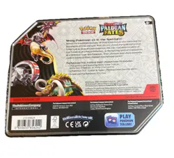 Pokemon TCG: Paldean Fates Iron Treads EX Tin (5 Packs) - EN - Image 2