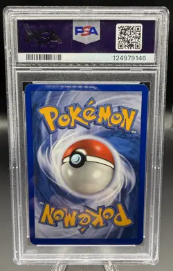 Pokemon Vaporeon 2003 EX Sandstorm Reverse Holo #25 PSA 7 CRACKED SLAB - Image 2