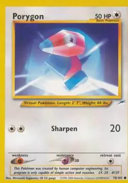 Porygon (78/105) [Neo Destiny Unlimited] - Image 1