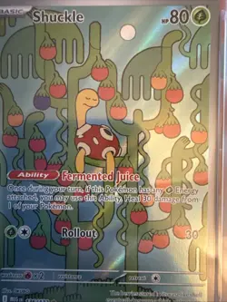 Shuckle 136/132 Illustration Rare 2025 Pokemon Mega Evolution PSA 10 Gem Mint - Image 4