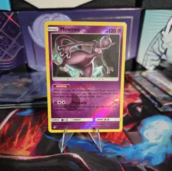 Mewtwo 75/214 Unbroken Bonds Reverse Holo Rare Pokemon - Image 1