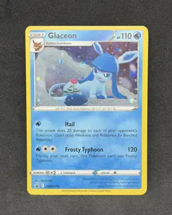 Pokemon TCG Glaceon SWSH192 Sword & Shield Black Star Promo 2022 Holo NM - Image 1