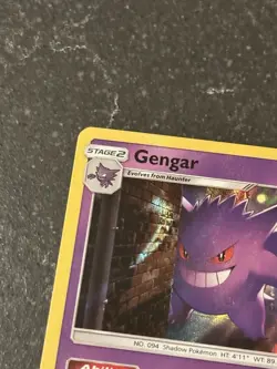 Pokemon Crimson Invasion Gengar 38/111 Holo RARE - Image 2