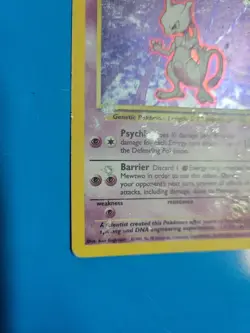 Pokemon Mewtwo TCG Base Set Holo Unlimited 10/102 - Image 4