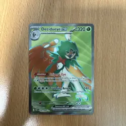Pokemon TCG Decidueye EX Ultra Rare Holo Perfect Order 100/088 - Image 1