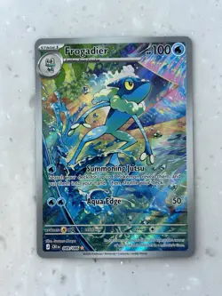 Frogadier (089/086) Illustration Rare Pokemon TCG set: Chaos Rising (ME04) - Image 1
