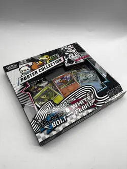 Pokemon TCG Scarlet & Violet Black Bolt & White Flare Poster Collection - Image 1