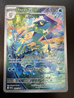 Frogadier 089/086 Mega Evolution Chaos Rising Pokemon TCG English - Image 1