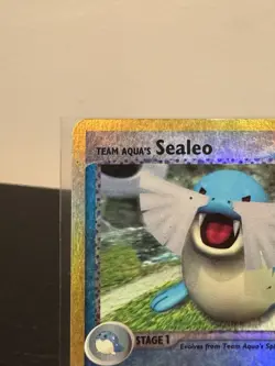 Team Aqua's Sealeo 31/95 EX Team Magma Vs Team Aqua Reverse Holo Pokemon MP - Image 2