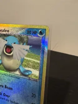 Team Aqua's Sealeo 31/95 EX Team Magma Vs Team Aqua Reverse Holo Pokemon MP - Image 4