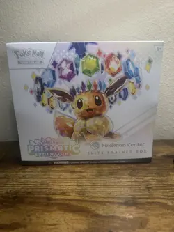 Prismatic Evolutions Pokemon Center Elite Trainer Box (ETB) - New/Factory Sealed - Image 1