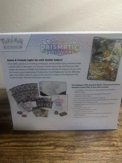 Prismatic Evolutions Pokemon Center Elite Trainer Box (ETB) - New/Factory Sealed - Image 3